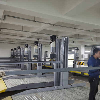 甘肃升降停车库 楼盘机械式停车设备 武定智能停车改造