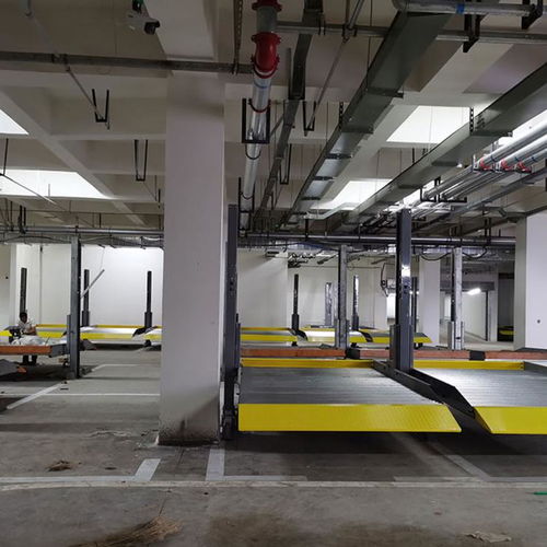 陕西志丹立体停车位租赁 三层机械停车库工程